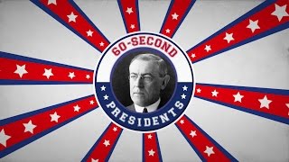 Woodrow Wilson  60Second Presidents  PBS [upl. by Sioled]