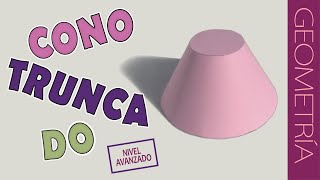 Cono truncado Paso a paso  Truncated cone [upl. by Fancy]