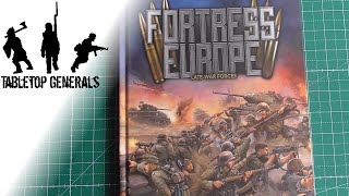 Review 005 Fortress Europe Battlefront Flames of War Late War [upl. by Kurtis308]