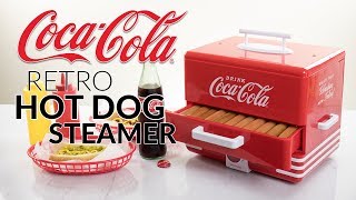 HDS248COKE  CocaCola® Hot Dog Steamer [upl. by Farika]