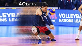 The FASTEST Volleball Player  Erik Shoji  Unbelivable SPEED  The Flash Libero [upl. by Karla423]