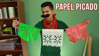 El Mejor Papel Picado  Instrucciones descargables  Fiestas Mexicanas [upl. by Yesak]