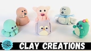 LIVE Air Dry Clay Creations  Home School Art School 19 [upl. by Magas689]