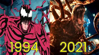 Evolution of Carnage in Movies Cartoons amp TV 19942021 [upl. by Nyleda814]