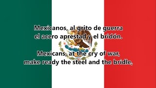 National anthem of Mexico  Himno Nacional Mexicano ESEN lyrics [upl. by Aklim941]