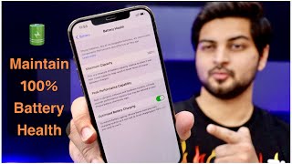 How to maintain 100 Battery Health  iPhone Battery Draining  fast charging battery  Mohit Balani [upl. by Mireielle727]