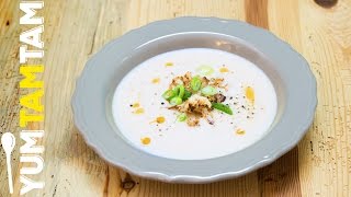 BlumenkohlSuppe  AsiaStyle mit Kokosmilch  yumtamtam [upl. by Amador979]