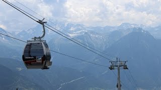 Gondelbahn Riederalp  Moosfluh [upl. by Yeldarb]