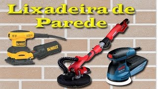 Melhor lixadeira para paredes [upl. by Netsirt]