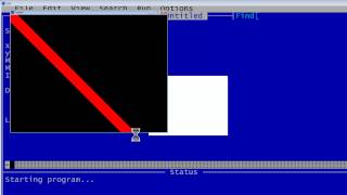 QBasic Tutorial 48  Bouncing Ball Animation  QB64 [upl. by Kcor813]