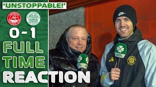 Aberdeen 01 Celtic  UNSTOPPABLE FullTime Reaction [upl. by Wendell195]