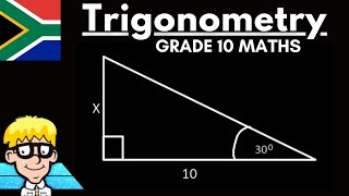 Trig Triangles Grade 10 [upl. by Oileve]