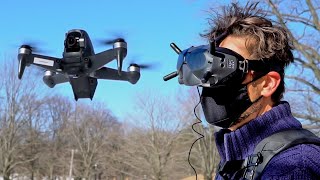 Handson DJI’s FPV is so immersive you’ll feel like you’re flying at nearly 90mph [upl. by Tigram]