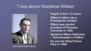 President Woodrow Wilson Biography [upl. by Dolloff]