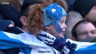 Six Nations Scotland vs England  National Anthems Murrayfield 24022018 [upl. by Kall]