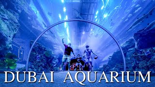 Exploring DUBAI AQUARIUM amp UNDERWATER ZOO [upl. by Tuck]