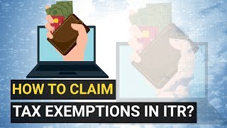 ITR How to claim exemptions in ITR from FD PPF [upl. by Kahaleel668]