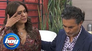 Con lágrimas en los ojos Galilea Montijo y Andrea Legarreta anuncian la muerte de Edith González [upl. by Ardnajela]