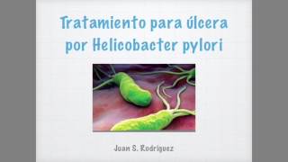 Úlcera por Helicobacter pylori Tratamiento [upl. by Amy]