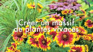 Créer un massif de plantes vivaces — Meilland Richardier [upl. by Hoppe]