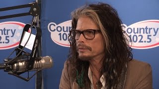 Steven Tyler Interview [upl. by Idoj]