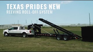 TEXAS PRIDES NEW REEVING ROLL OFF SYSTEM [upl. by Alrats]