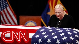 McCain family bids tearful farewell [upl. by Lazar]