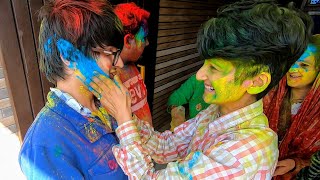 Holi 2020 😍 Vlog  Sourav Joshi [upl. by Law]