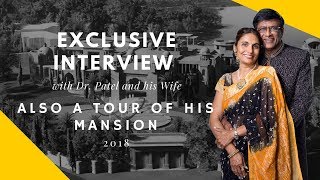 TOUR OF THE LARGEST MANSION IN FL EXCLUSIVE INTERVIEW WITH Dr PATEL AND HIS WIFE [upl. by Amy224]