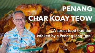 How to make Penang Char Koay Teow at home  stir fry rice noodle  Malaysia street food [upl. by Jara]