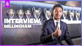 Jude Bellinghams FIRST Real Madrid interview [upl. by Birck429]