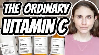 ALL THE ORDINARY VITAMIN C PRODUCTS Dermatologist Review  Dr Dray [upl. by Lail133]