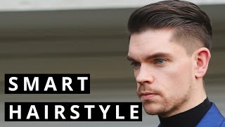 Mens Formal and Evening Hairstyle  How To [upl. by Keverne]