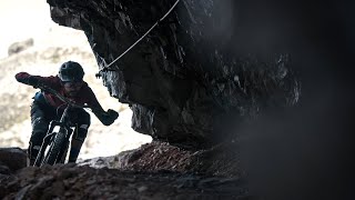 Via Ferrata on a Mountain Bike  DOLOMITES  MISSION EP4  Kilian BRON [upl. by Irafat476]