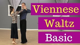 Viennese Waltz Basic Steps The Box Step [upl. by Leela]