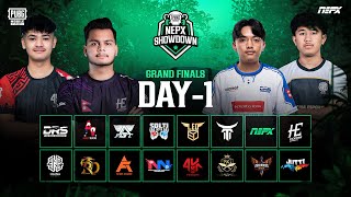 PUBG Mobile NEPX Showdown  Play Offs Day 1 [upl. by Kravits414]