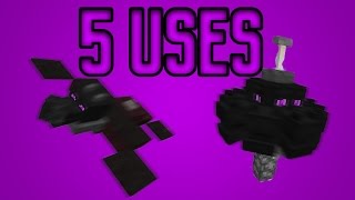 Minecraft 5 Interesting Uses for Dragon Heads [upl. by Ilesara402]