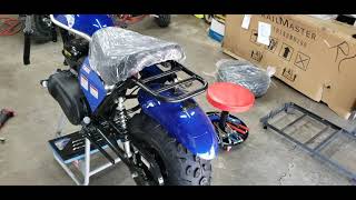 Trailmaster MB200 Unboxing and Assembly [upl. by Eerpud]