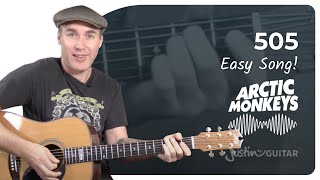 505 Easy Guitar Lesson  Arctic Monkeys [upl. by Aihsercal]