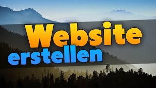 Kostenlose Website erstellen und hosten Tutorial [upl. by Daile]