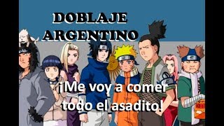 Naruto Exámenes Chunin  Doblaje argentino Fedebpolito [upl. by Anne]