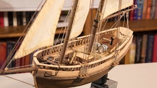 Virginia 1819 model boat [upl. by Ivetts766]