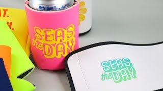 Making Can Koozies with Cricut Infusible Ink [upl. by Iru]