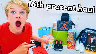 BIGGYS 16th BIRTHDAY PRESENT HAUL [upl. by Tychonn928]