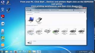 FARGO HDP5000  Film Alignment Procedure [upl. by Elleinad755]