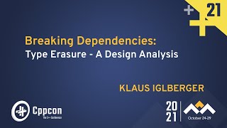 Breaking Dependencies Type Erasure  A Design Analysis  Klaus Iglberger  CppCon 2021 [upl. by Satterlee950]