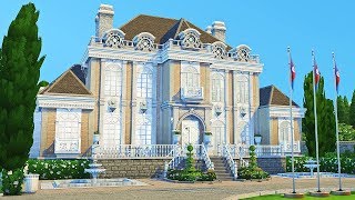 Von Haunt Manor  The Sims 4 Speed Build [upl. by Nautna]