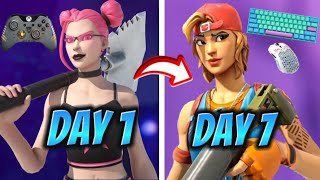 1 WEEK Fortnite Keyboard and Mouse Progression TIPS [upl. by Dorothi]