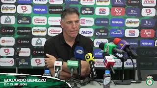 CONFERENCIA DE PRENSA J10  EDUARDO BERIZZO  DT CLUB LEÓN [upl. by Rudman]