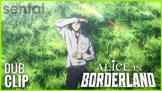 Alice in Borderland Official Dub Clip [upl. by Dranyer]